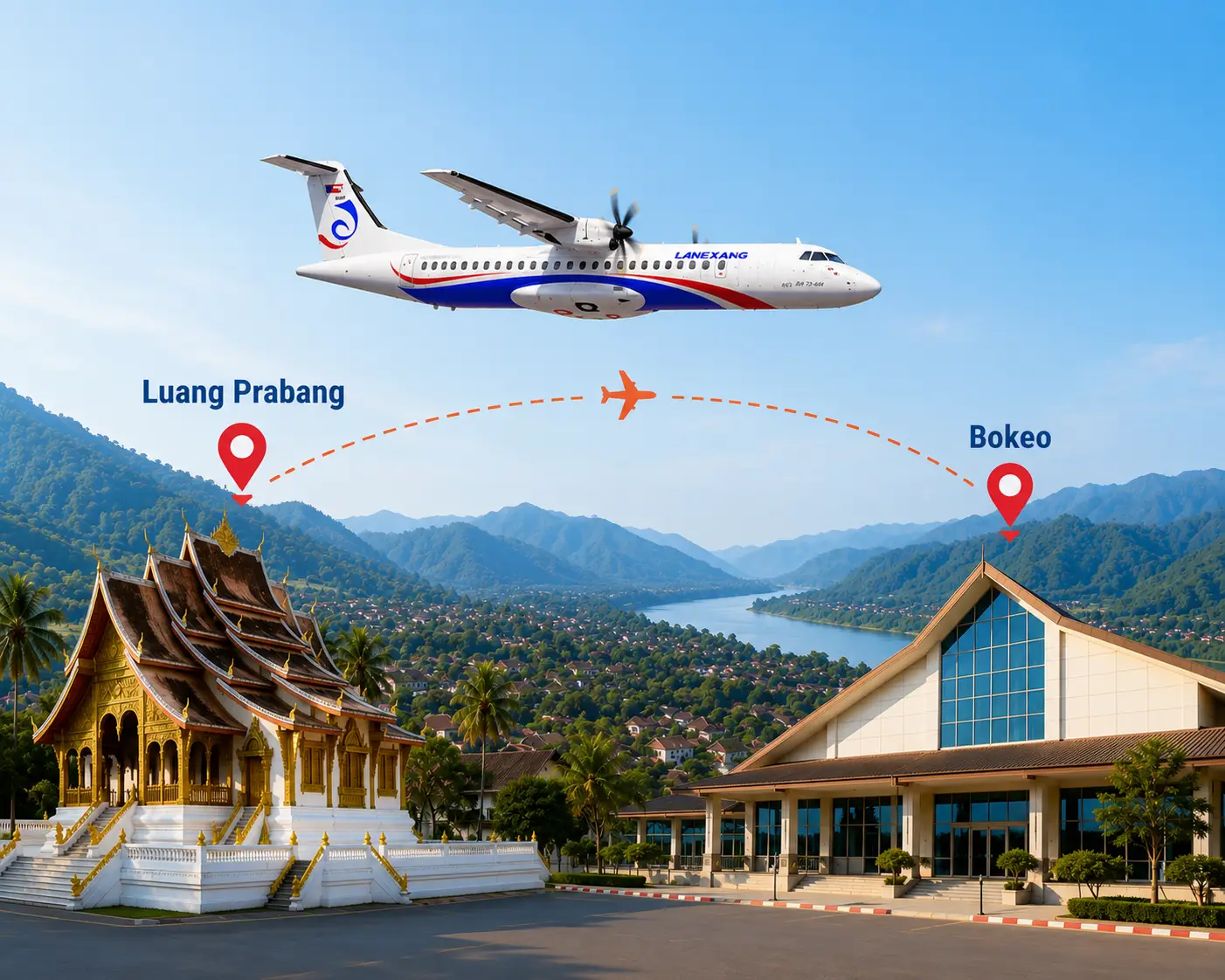 Mở đường bay Bokeo – Luang Prabang, điều chỉnh lịch khai thác nhiều tuyến từ cuối tháng 6/2026