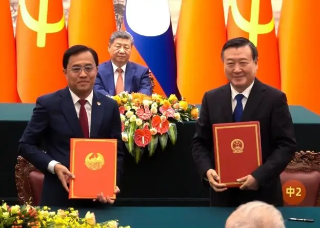 Lào và Trung Quốc ký kết biên bản ghi nhớ hợp tác trong lĩnh vực đô thị và nhà ở