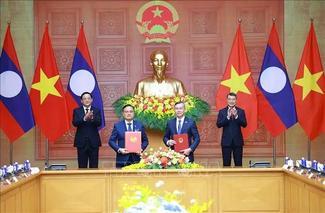 Việt Nam – Lào: Thoả thuận hợp tác nâng cao năng lực quản lý tài chính giai đoạn 2026-2030