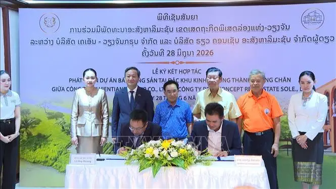 Doanh nghiệp Việt Nam – Lào hợp tác phát triển dự án bất động sản tại Đặc khu kinh tế Long Thành – Viêng Chăn