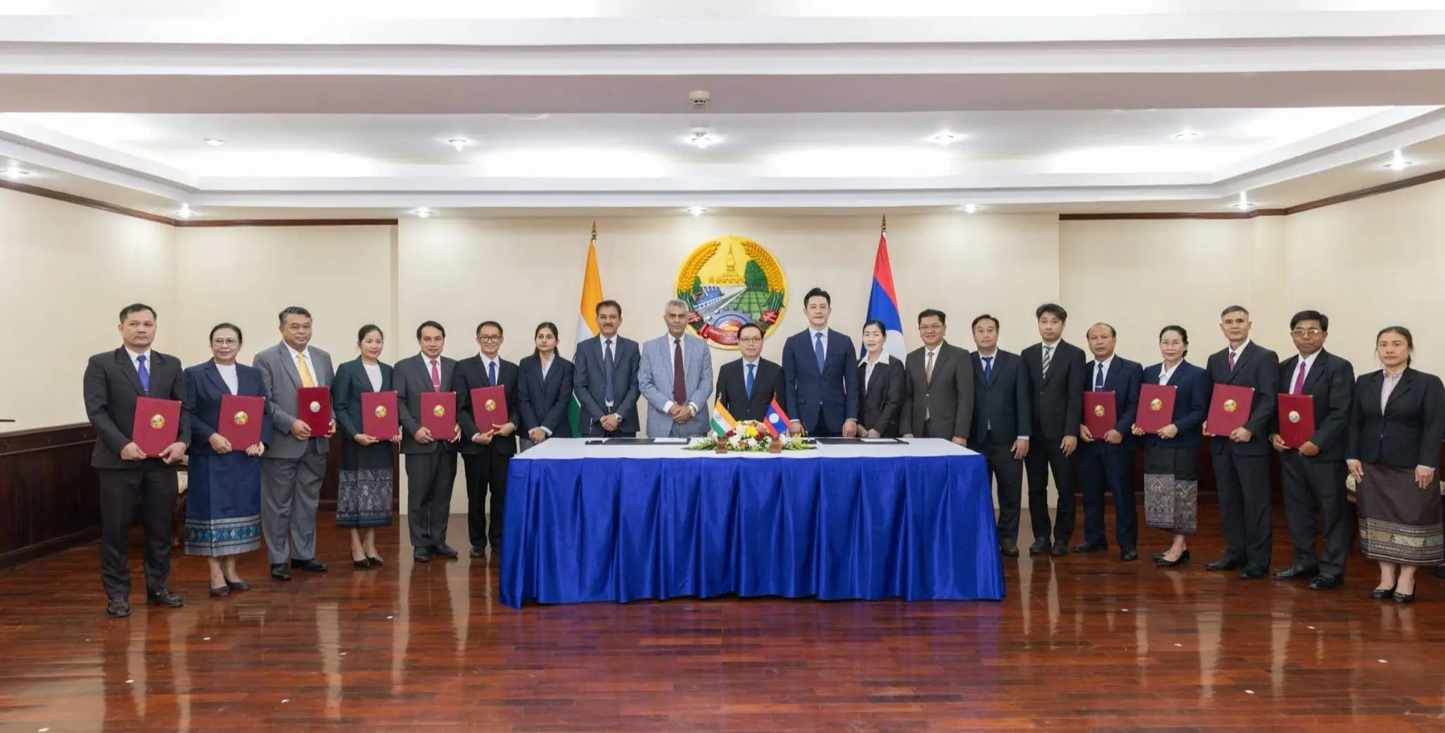 Ấn Độ tài trợ gần 500.000 USD triển khai 10 dự án tại Lào