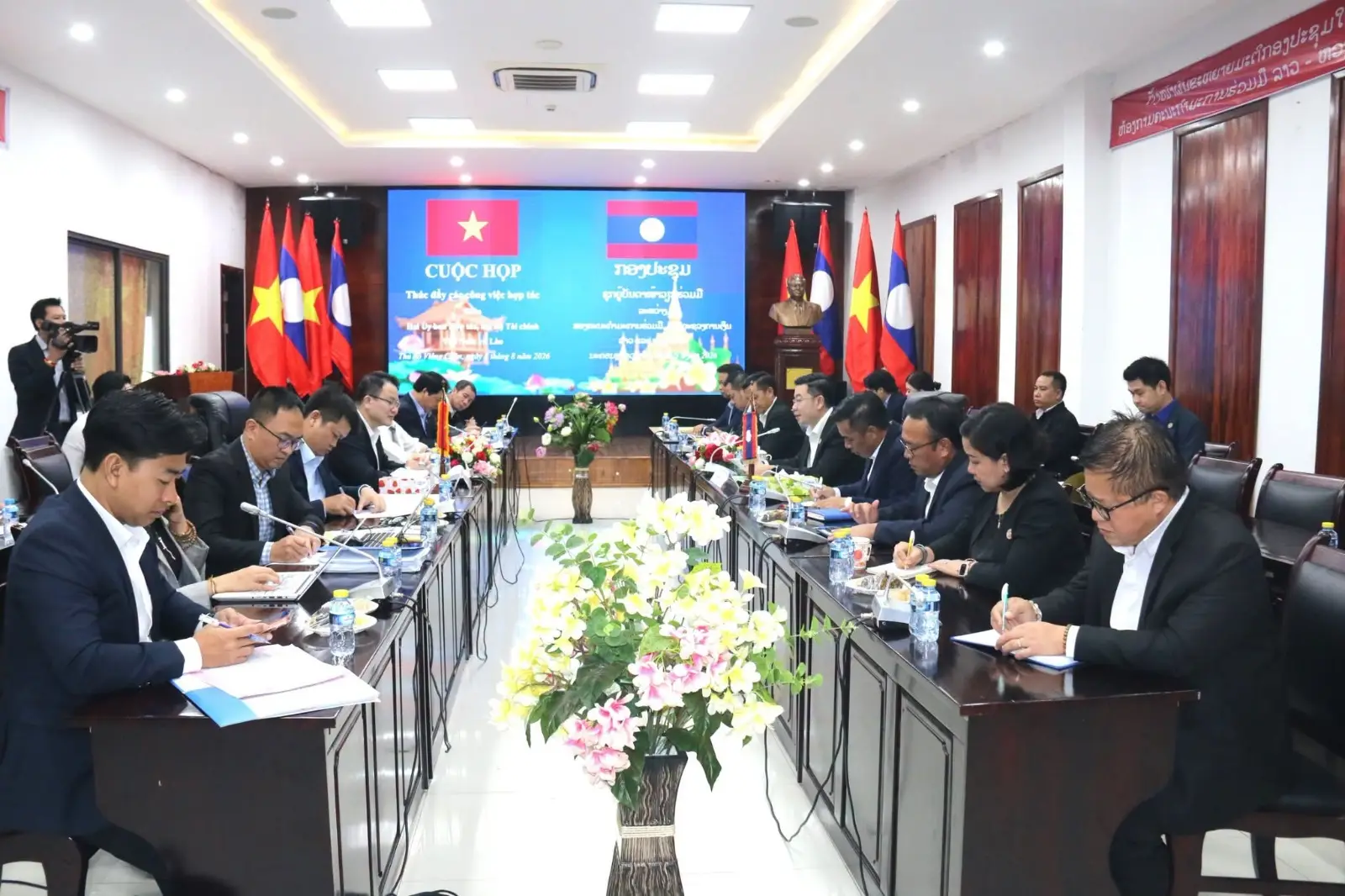 Lào – Việt Nam thúc đẩy các nhiệm vụ hợp tác năm 2026