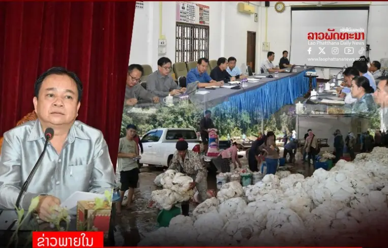 Xayaboury xử lý vướng mắc giữa doanh nghiệp và người trồng cao su