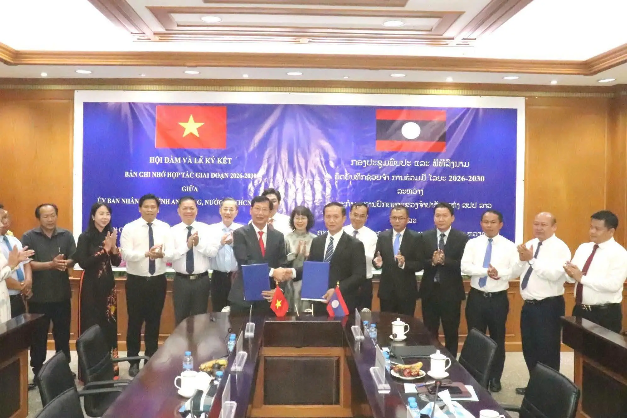 Champasak và An Giang mở rộng hợp tác giai đoạn 2026-2030