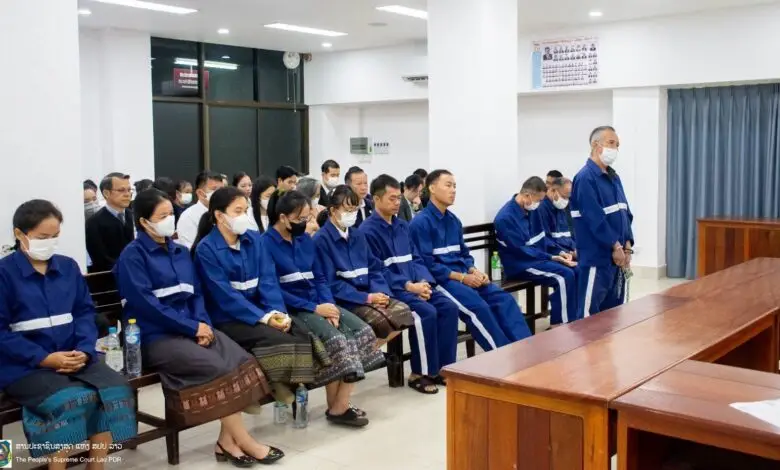 Nhiều cựu cán bộ ngân hàng tại Lào lĩnh án chung thân vì tham nhũng, rửa tiền
