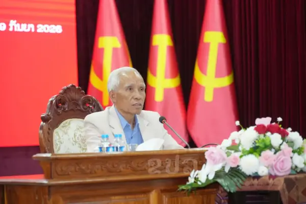 Lào quán triệt các nghị quyết về quản lý cơ sở, an ninh và phát triển kinh tế