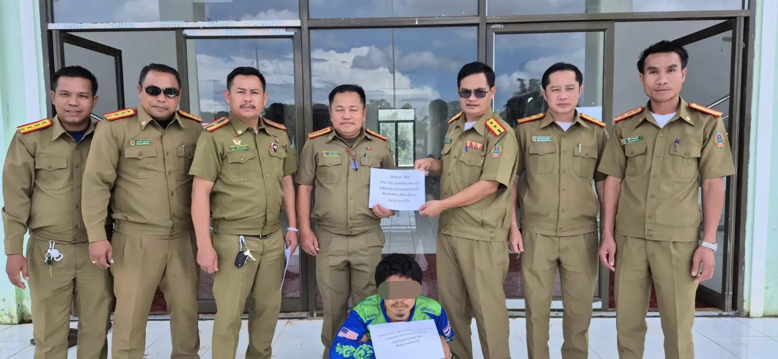 Lào bắt nghi phạm sát hại cha ruột sau gần một tháng lẩn trốn