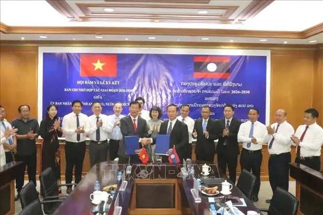 Việt Nam – Lào tăng cường hợp tác giữa các địa phương