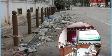 Lào đẩy nhanh dự án quản lý ô nhiễm, chất thải tại Viêng Chăn