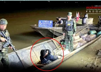 Thái Lan bắt giữ công dân Lào buôn lậu hàng hóa qua sông Mekong